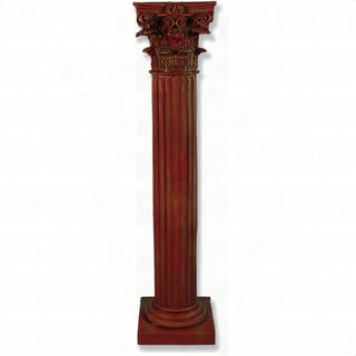 Corinth Column - 96-inch — Rust finish