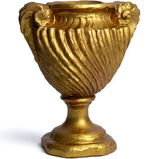 Spirro Urn Planter - 18-inch — Antique Gold finish