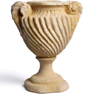 Spirro Urn Planter - 18-inch — Dusted Sand finish