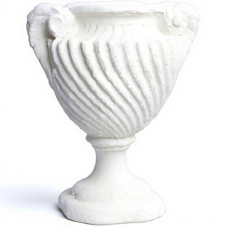 Spirro Urn Planter - 18-inch — Flat White finish