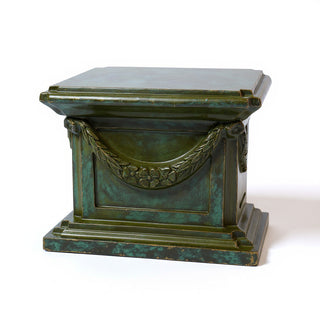Alessa B Pedestal — Green Bronze finish