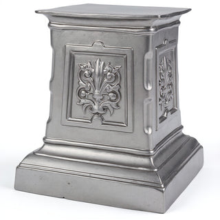 English Pedestal - 20-inch — Antique Silver finish