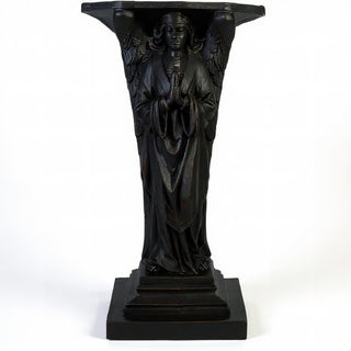 Praying Angel Statue - 38-inch — Iron finish
