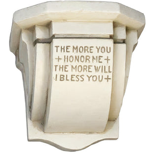 Honor Me Bracket Wall Bracket - 7-inch — Antique White finish
