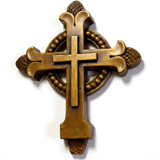 Cross for Top of Stations - 12-inch — Bronze finish