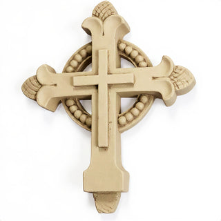 Cross for Top of Stations - 12-inch — Dusted Sand finish