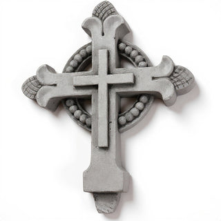 Cross for Top of Stations - 12-inch — Old Stone finish