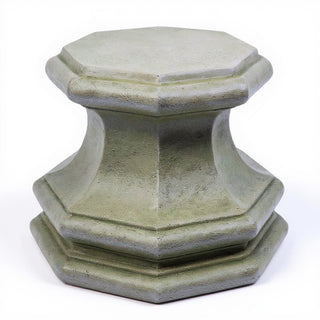 Eight Sided Base — Mossy Green finish