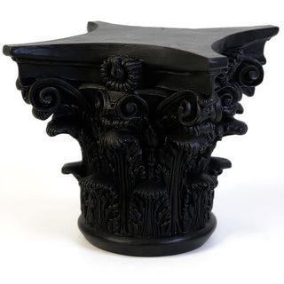 Corinthian Capital — Flat Black finish