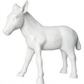 Donkey Statue — Flat White finish