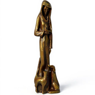 Saint Francis of Assisi Statue - 38-inch — Bronze finish