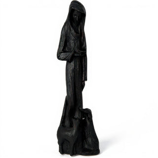 Saint Francis of Assisi Statue - 38-inch — Iron finish