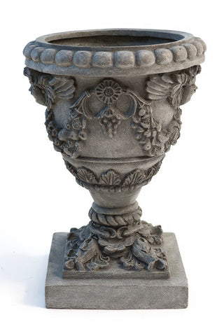 Robbia Angel Planter - 24-inch — Old Stone finish