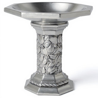 Turner Birdbath - 21-inch — Silver finish