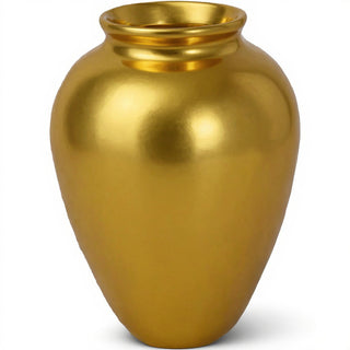 Chalk Jar Planter - 17.5-inch — Deep Gold finish
