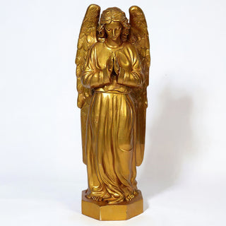 Omar Angel Statue - 40-inch — Antique Gold finish