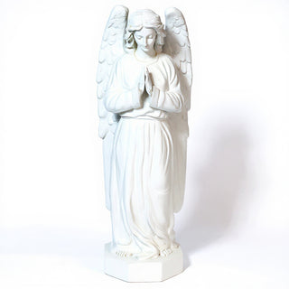 Omar Angel Statue - 40-inch — Flat White finish