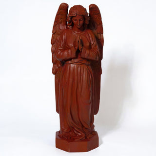 Omar Angel Statue - 40-inch — Rust finish