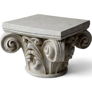 Gothic Capital Architectural Element — Antique Stone finish