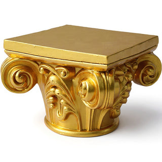 Gothic Capital Architectural Element — Deep Gold finish