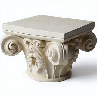Gothic Capital Architectural Element — Museum Terracotta finish