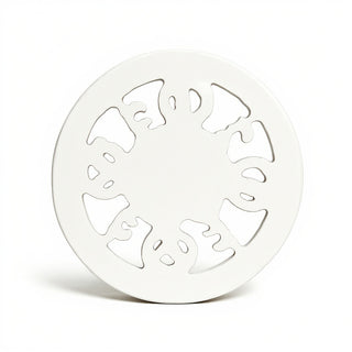 Theatre Rosette Wall Decor — Flat White finish