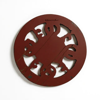 Theatre Rosette Wall Decor — Rust finish