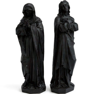 The Crucifixion with Mary and John — Dusted Black finish