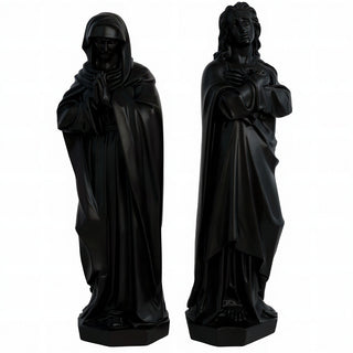 The Crucifixion with Mary and John — Flat Black finish