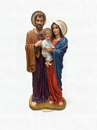 Holy Family Statue - 59-inch - Realistic Color - Hand-Painted