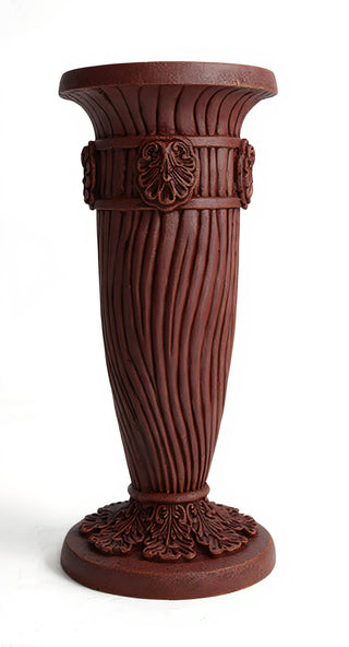 Lina Pedestal - 30-inch — Rust finish