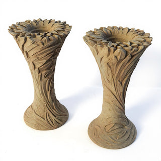 Sunflower Candle Holder Candleholder - 18-inch — Gothic Stone finish