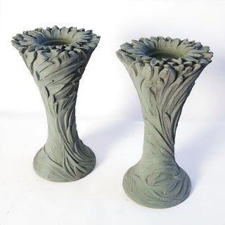 Sunflower Candle Holder Candleholder - 18-inch — Mossy Green finish