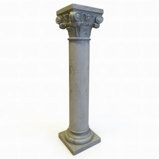 Altar Pedestal Remnant - 24-inch — Limestone finish