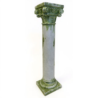 Altar Pedestal Remnant - 24-inch — Mossy Green finish
