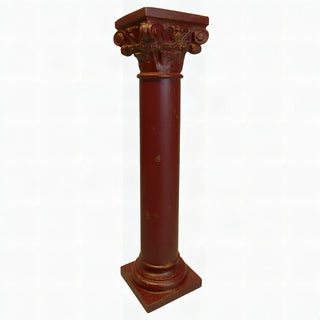 Altar Pedestal Remnant - 24-inch — Rust finish