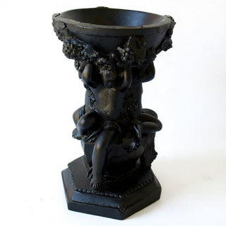 Capri Cherubs Bowl Planter - 16-inch — Iron finish