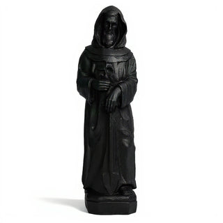 Saint Fiacre Statue - 28.5-inch — Dusted Black finish
