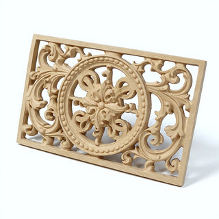 Scroll Work Frame Wall Plaque — Dusted Sand finish