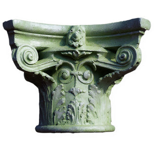 Italian Renaissance Architectural Accent — Mossy Green finish
