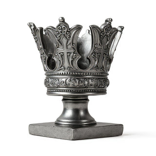 Queen Crown - 7-inch — Aged Silver finish