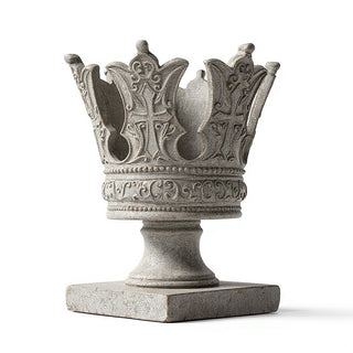 Queen Crown - 7-inch — Antique Stone finish
