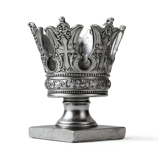 Queen Crown - 7-inch — Antique Silver finish