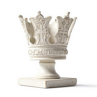 Queen Crown - 7-inch — Antique White finish