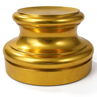 Baroque Cap Base — Deep Gold finish