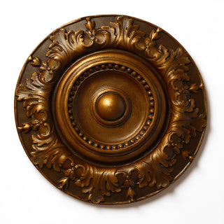 Americo Medallion Wall Plaque — Bronze finish