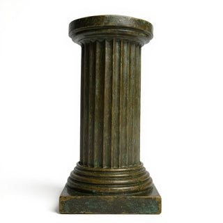 Common Column Pedestal - 39-inch — Green Bronze finish