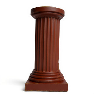 Common Column Pedestal - 39-inch — Rust finish