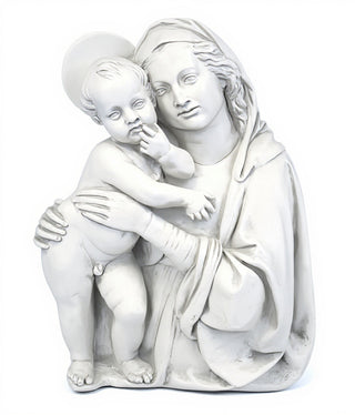 Madonna & Child Silhouete 18-inch - Large Statue