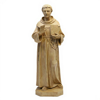 Saint Thomas Aquinas Statue - 71-inch — Museum Terracotta finish